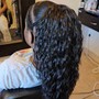 Bonding Hair Extensions (full quick weave)