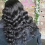 Silk press/Wash/ Condition/Blowdry/ Straightening