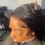 Front wig Install with style