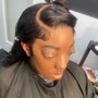 Front wig Install with style