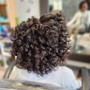 Bantu knots( no hair added)