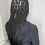 Human hair braids