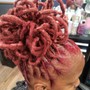 Starter locs (short hair)