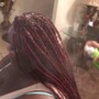 Medium Box Braids