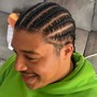 Men's cornrows