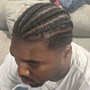 Men's cornrows