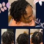 Micro Twist Extensions with human hair