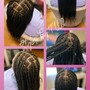 Medium Knotless Box Braids