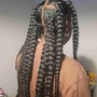 Wig prep braid down