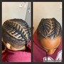 Plaits/braids (medium no extensions)