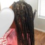 Knotless braids