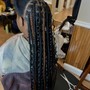 2 feed ins Braids