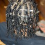 COMB TWIST STARTER LOCS WITH WASH