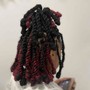 Natural Length Braids W/Beads