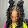 Kid’s lemonade Braids