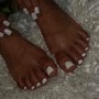 Toe acrylic Overlay