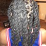 Pre-looped Crochet Braids