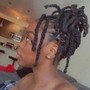 Loc retwist and Style- Traditional locs