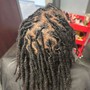 Natural hair box braids