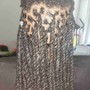 Crochet installation medium braids