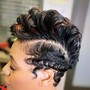 Pixie Cut w/ Relaxer