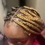 Feed-in Knotless Braids