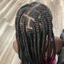 Feed-in Knotless Braids