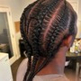 + Butt Length ( Cornrows/Stitch Only)