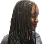 Two strand Twist, shoulder length, with extension