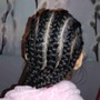 Braids for boys/child (top only)