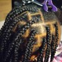 Individual medium braids