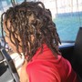 Loc Re-twist (half head) top only