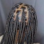 Small Box Braids/ Knotless Boxbraids (   Hipster Length)