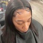 Lace/closure quick weave