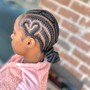 Kid's Curls (to any braid style)