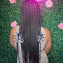 Ponytail Feedin cornrows (DM BEFORE BOOKING)