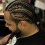 Men’s French braid