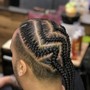 Men’s French braid