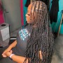 Feed in braids + sew in