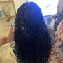 Large Boho Knotless  Braids