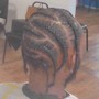 Traditional natural braids/ men or women