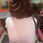 Scalp Braids without weave or beads