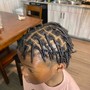 Men Cornrows straight back