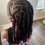 Kids natural two strand twist w/o wash