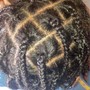 Men single braids