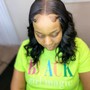 Quick weave (leave out)