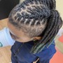 Kids Knotless Box Braids(  5-13 years old )