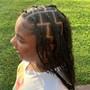 Medium Knotless Braids