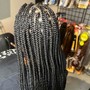 Medium Box Braids