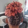 Loc Styles- Barrels/Updos/2 strands/Ropes